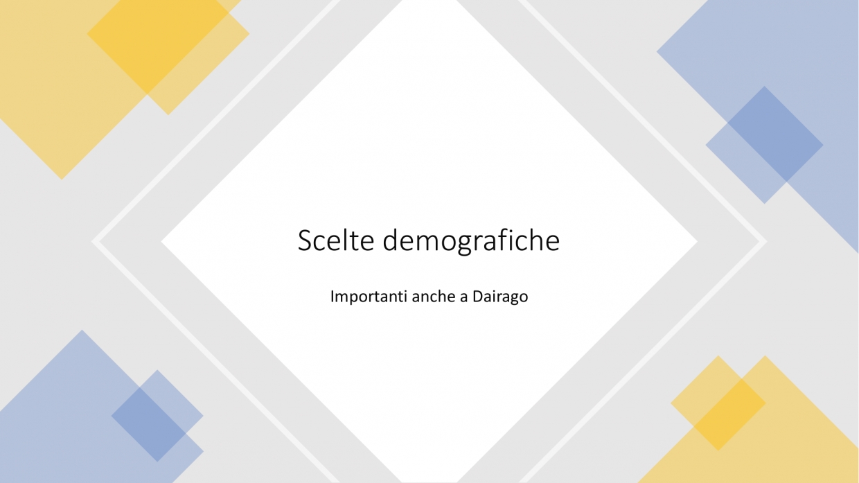 Scelte Demografiche